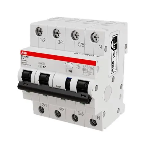 Abb Thermal magnetic circuit breaker